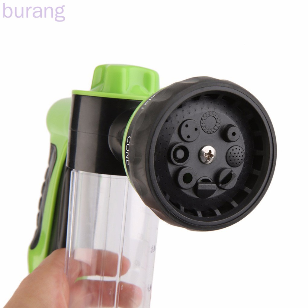 Adjustable Water Spray Foam Dispenser Garden Plant Watering Car Window Glass Washing Foam Spray burang