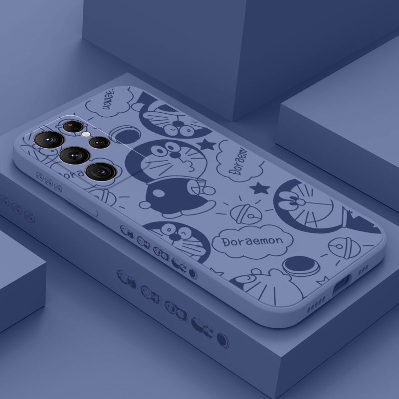 Ôp Điện Thoại Họa Tiết Chú Mèo Dễ Thương Thời Trang Cho samsung galaxy s23 s22 fe ultra plus Ốp