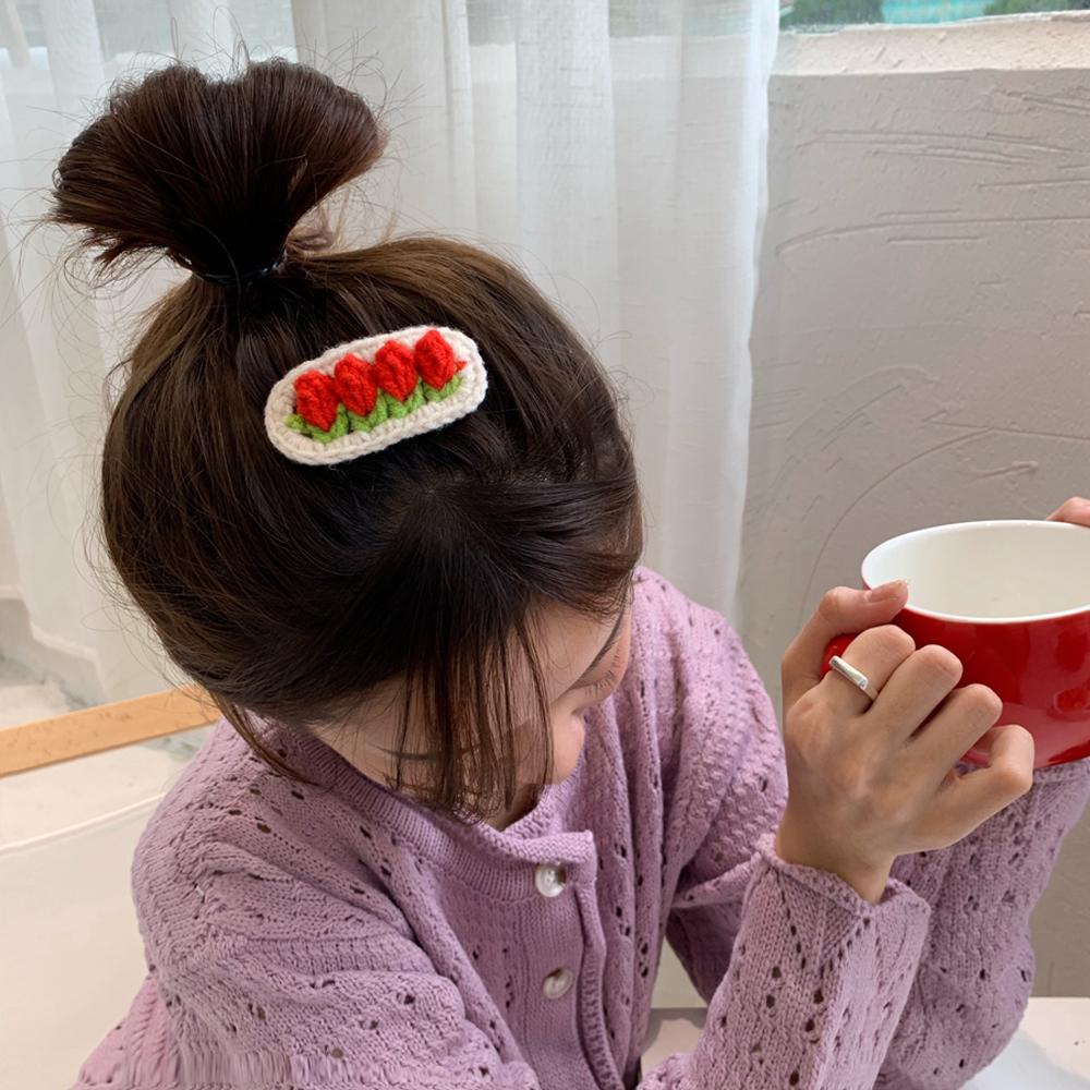 Kẹp Tóc Hình Hoa Xinh Xắn Cho Bé Gái