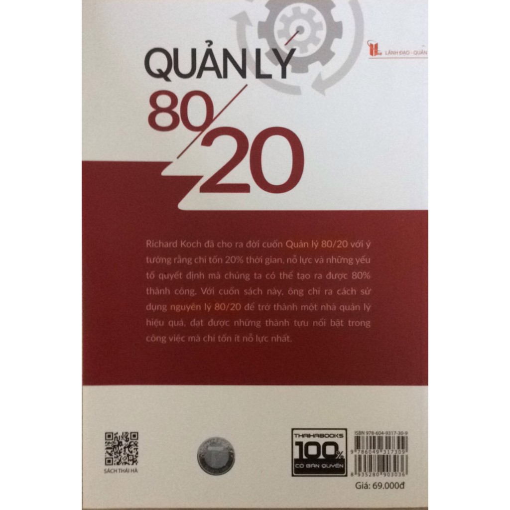 [ Sách ] Quản Lý 80/20 - Mười Cách Để Trở Thành Nhà Lãnh Đạo Hoàn Hảo- Richard Koch ( Tái Bản 2019 )