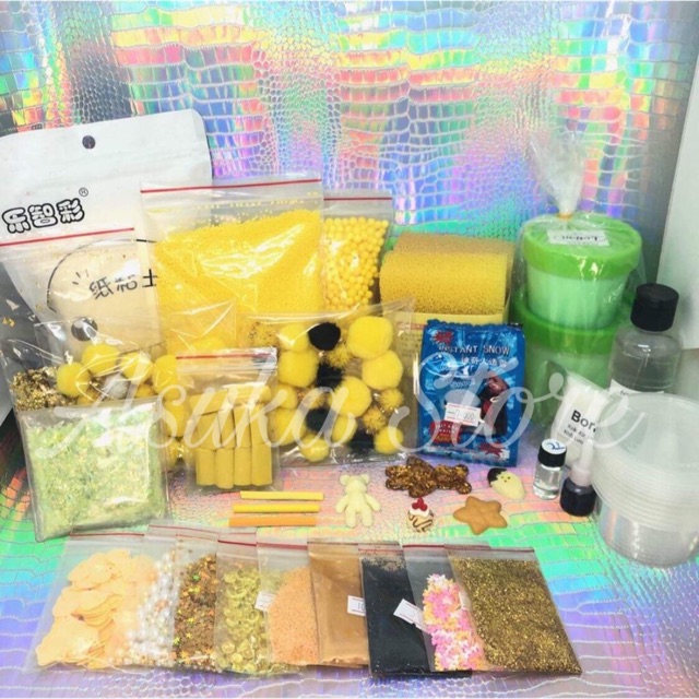 [Slime] Bộ Kit Làm Slime Chủ Đề Yellow 🌻