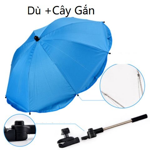 Chuyên phụ kiện xe đẩy 5 bánh ,3 bánh , mái che,dù che,bàn gác chân, lót đệm cho các dòng xe đẩy 3-4-5 bánh