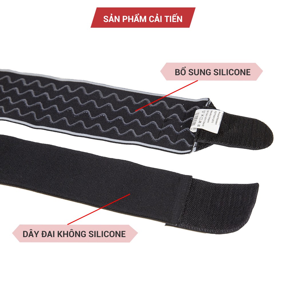 Băng quấn bảo vệ cố chân, mắt cá chân GoodFit co giãn đàn hồi, đệm silicone chống trượt GF612A - Chính hãng