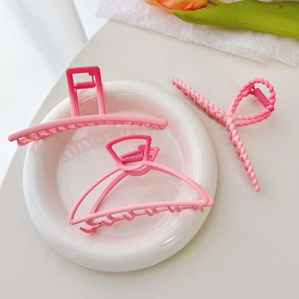 Kẹp Tóc Hình Mèo Kitty Màu Hồng Phong Cách Hàn Quốc Cho Nữ