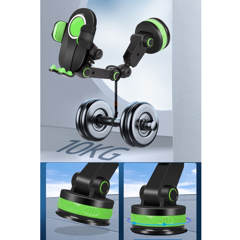 Giá Đỡ Điện Thoại Gắn Kính Chắn Gió Xe Hơi / Xe Tải SUV Có Giác Hút Mạnh