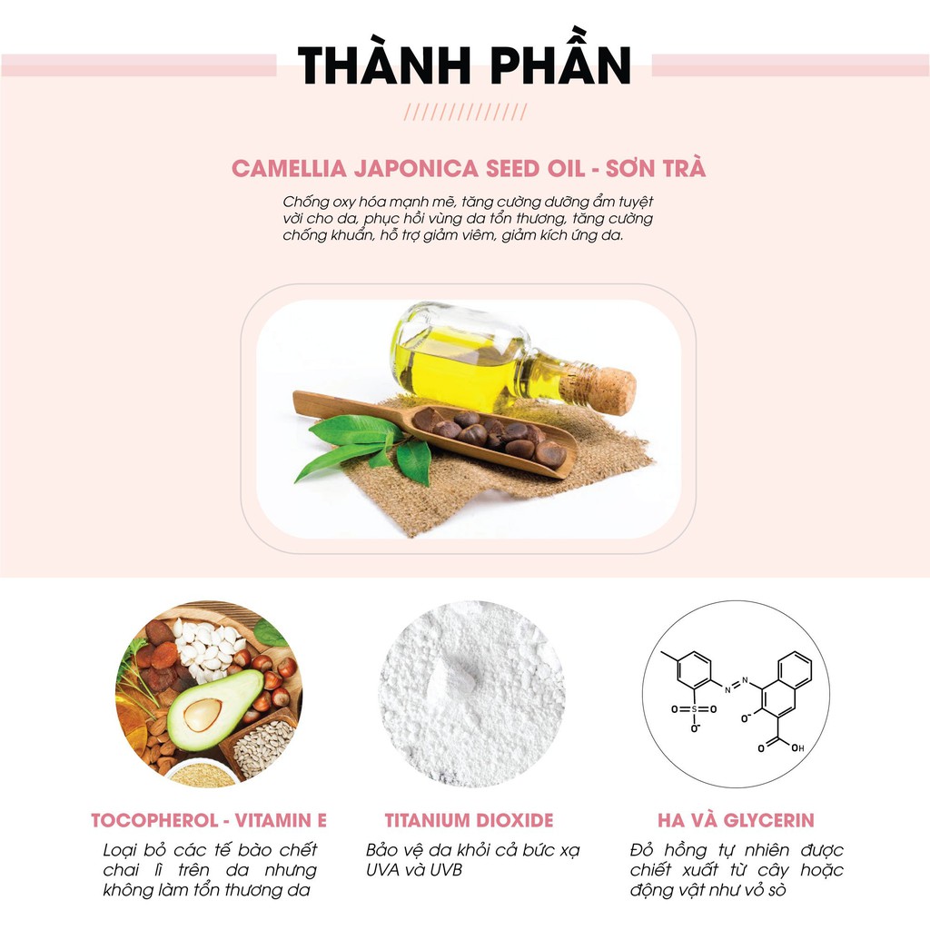 Son dưỡng môi Truesky màu hồng nhạt giúp môi hồng hào, giảm tình trạng thâm môi và nứt nẻ 3ml - Nutritious Lip Balm | BigBuy360 - bigbuy360.vn