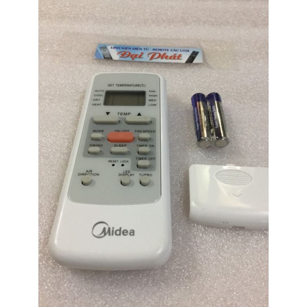 Điều Khiển Máy Lạnh Media  Nút Hồng ( Hàng Chính Hãng Mới 100%)