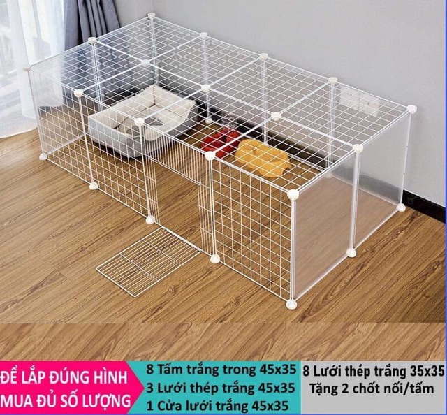 SỈ SLL - MIẾNG GHÉP QUÂY LỒNG CHUỒNG CHO THÚ CƯNG (bán theo tấm). Cam kết hàng đẹp- rẻ nhất thị trường