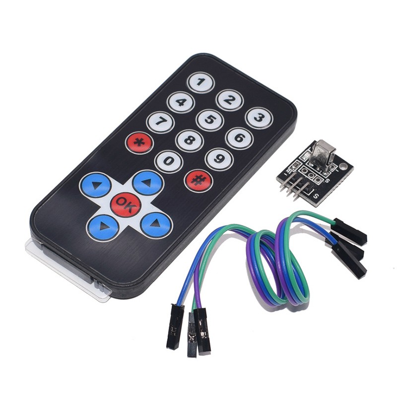 1 Bộ Mô Đun Điều Khiển Từ Xa Không Dây Hồng Ngoại HX1838 Cho Arduino Raspberry Pi
