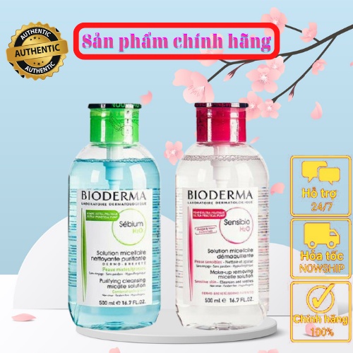 Nước Tây Trang Bioderma 500ml chuẩn chính hãng - MAT