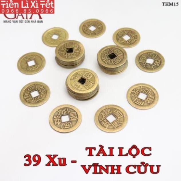 [SIÊU SALE] Đồng xu ngũ đế, đồng xu phong thuỷ bỏ bóp ví - Vật phẩm chiêu tài may mắn