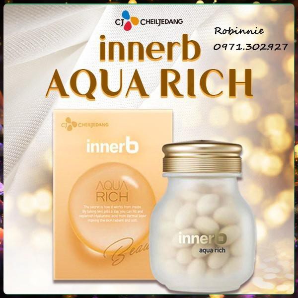 [CÓ BILL] Viên Uống Cấp Nước Innerb Aqua Rich 70 viên