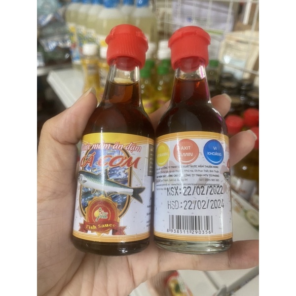 Nước Mắm Cá Cơm Than Cho Bé Ăn Dặm Super Green 60ml