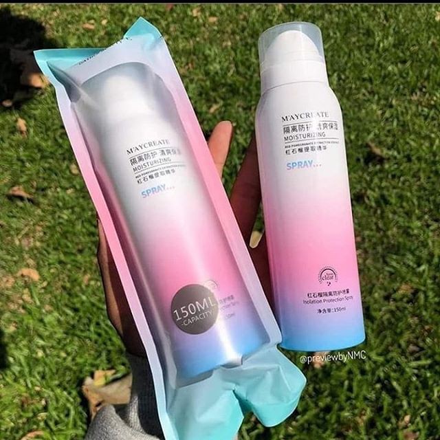 Xịt chống nắng Maycreate nội địa tiện lợi chống nắng tốt dưỡng trắng sỉ tốt - GIÁ GỐC 12