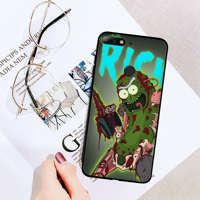 Ốp Lưng In Hình Hoạt Hình Rick And Morty Cho Huawei P20 Lite 2019 P20 Pro P30 Lite P30 Pro P40 Pro Max P Smart 2018 2019