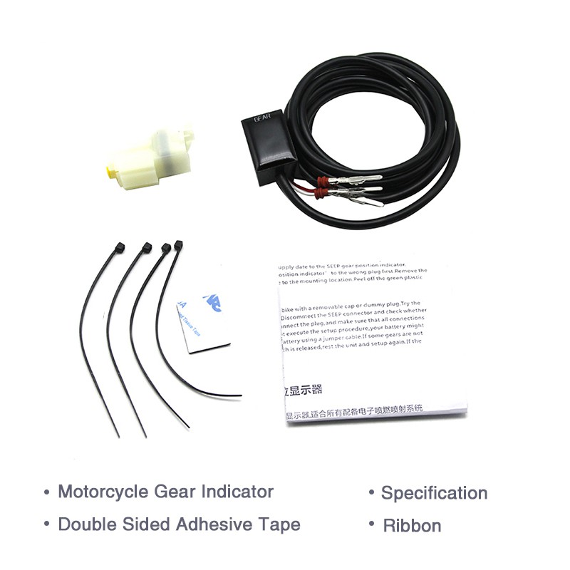 Chỉ Báo Hiển Thị Tốc Độ 1-6 Cho Kawasaki Z300 Er6N Z1000Sx Ninja 300 Z1000 Z800 Z750