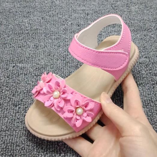 sandal bé gái size 21-36 hoa bông nổi bật