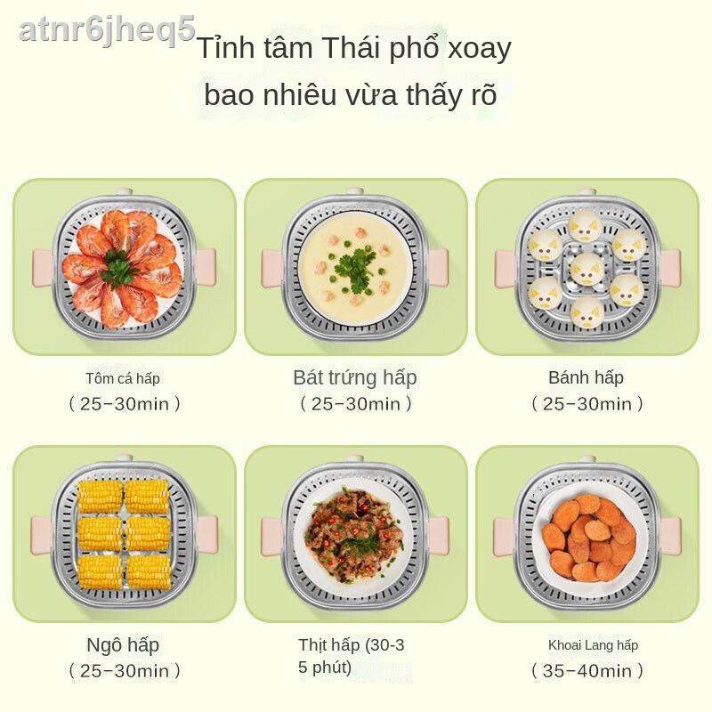 Nồi hấp điện Midea đa chức năng 2 tầng