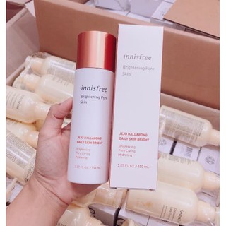 Serum dưỡng trắng mờ thâm Innisfree Brightening Pore Jeju Hallabong Daily Skin Bright