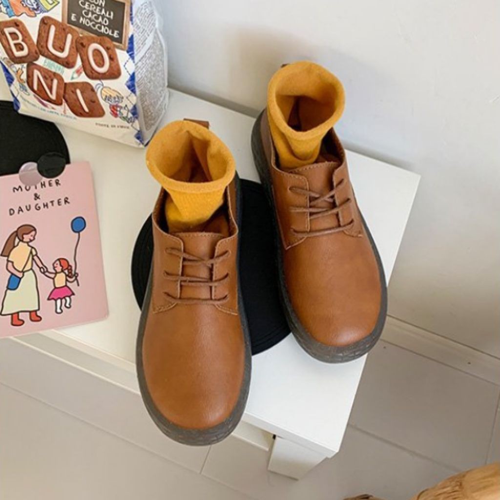 Giày Nữ Slip On Da - Giày Lười Da Nữ Dáng Bè Siêu Xinh -  MPS248 [HÀNG ORDER] | BigBuy360 - bigbuy360.vn