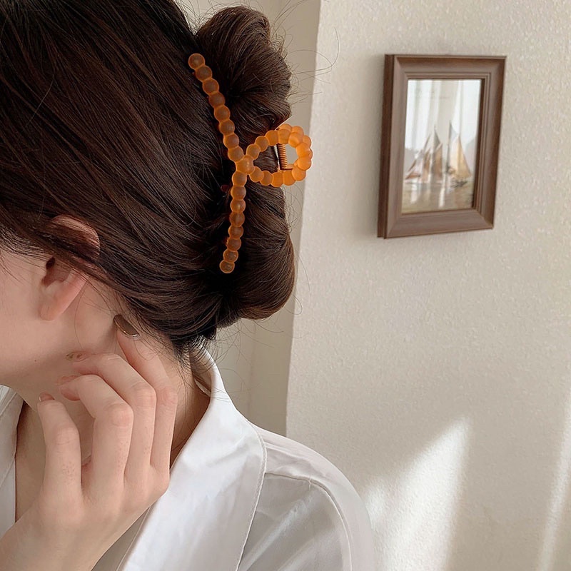 Kẹp tóc càng cua kiểu cỡ lớn,kẹp tóc hạt cỡ lớn