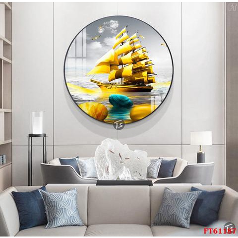 Tranh tráng gương in UV 5D Mica bóng mịn Joce.Decor No1, tranh treo tường decor bền đẹp 40 năm Ko phai màu