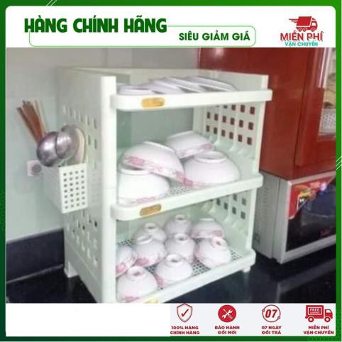 💝FREESHIP - HÀNG CHUẨN💝 Kệ Úp Bát Đĩa 3 Tầng - Kệ Để Đồ Nhà Bếp Đa Năng 3 Tầng - Đồ Gia Dụng Thông Minh