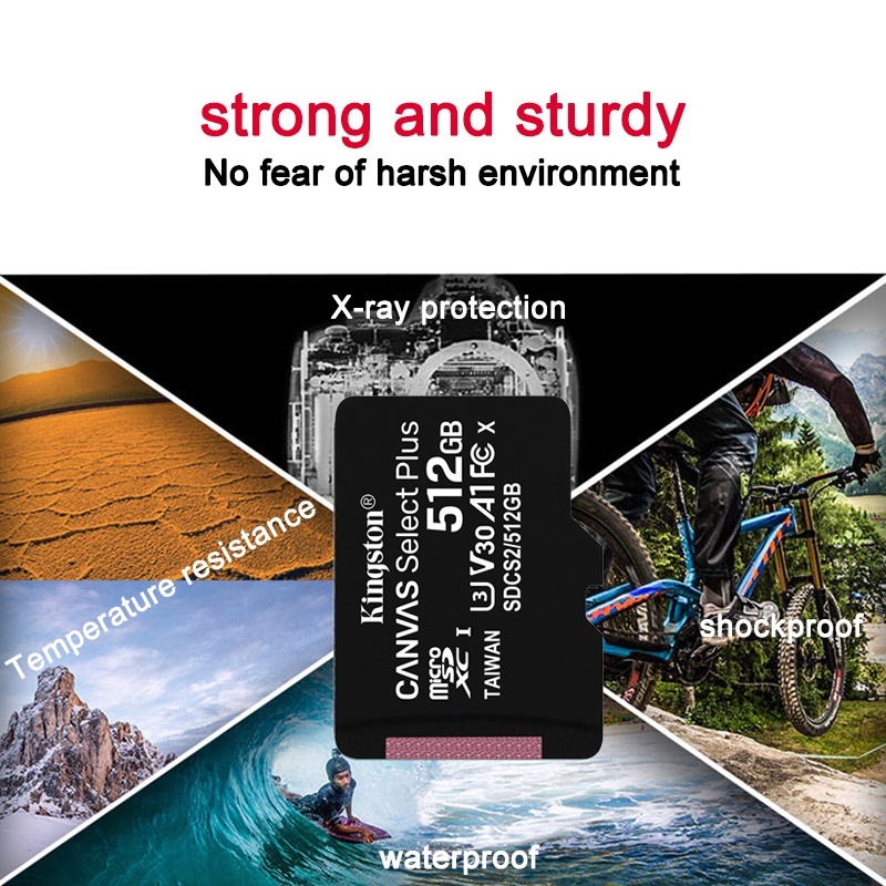 Thẻ Nhớ Kingston C10 32GB 64GB 128GB SDCS2 Mircro SDHC SDXC UHS-I U1 Microsd Class 10 Và Phụ Kiện