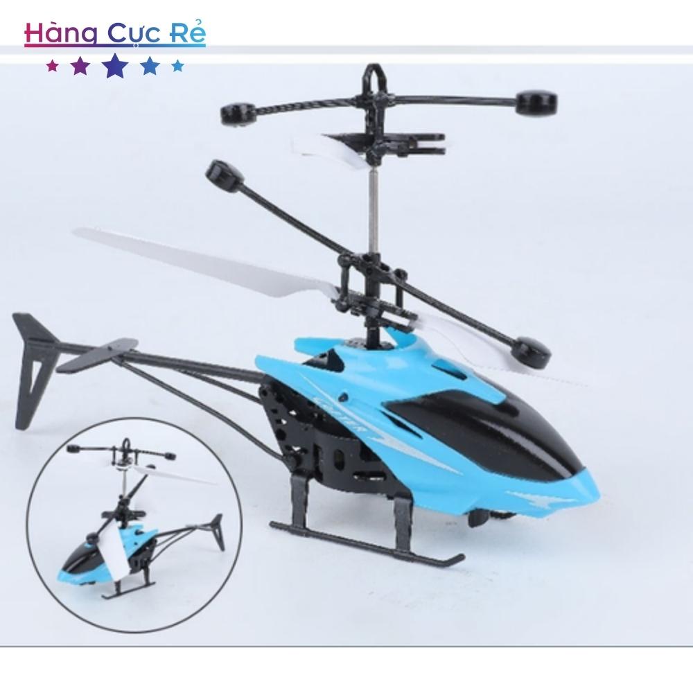 Máy bay trực thăng cảm ứng Heli Copter tặng kèm dây sạc – Đồ chơi trẻ em dùng pin sạc