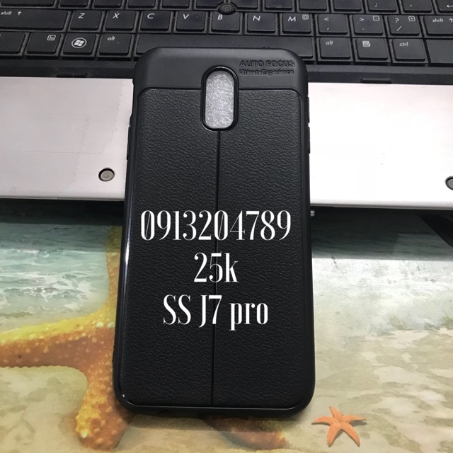 Ốp lưng auto focus Samsung J7 pro giả da cao cấp