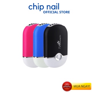 Quạt sấy mi nhanh khô có gương. Quạt Làm Mát Giúp Sấy, Thổi Nhanh Khô Keo Nối Mi - Mini Fan [sẵn hàng]