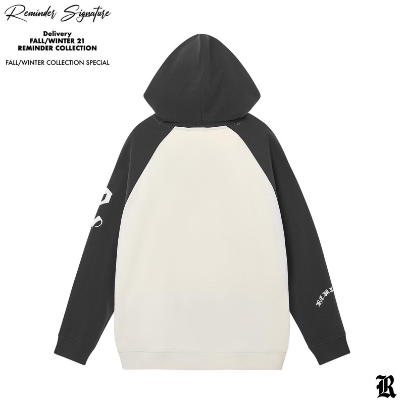 LOGO RAGLAN HOODIE