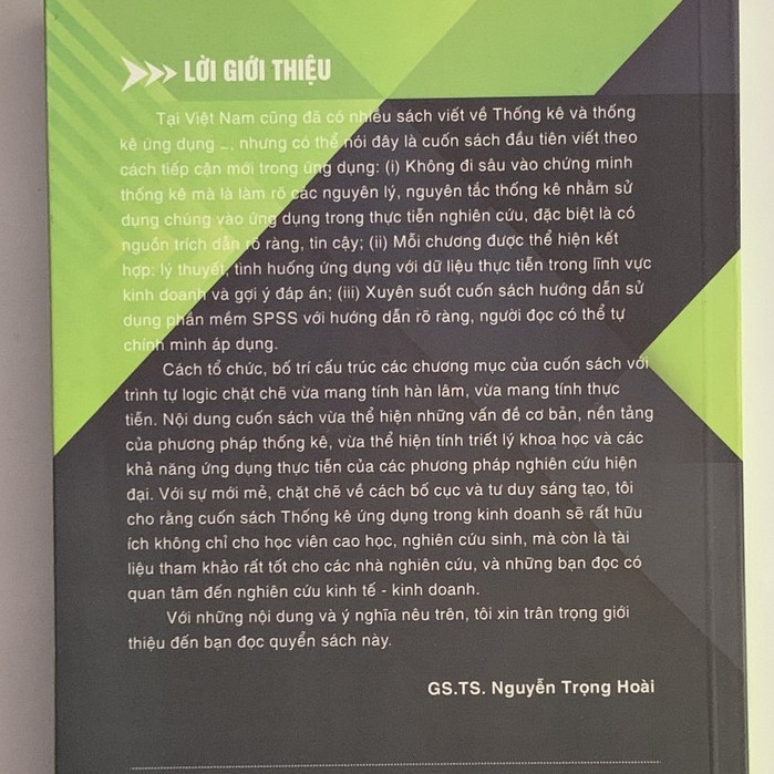 Sách - Thống Kê Ứng Dụng Trong Kinh Doanh