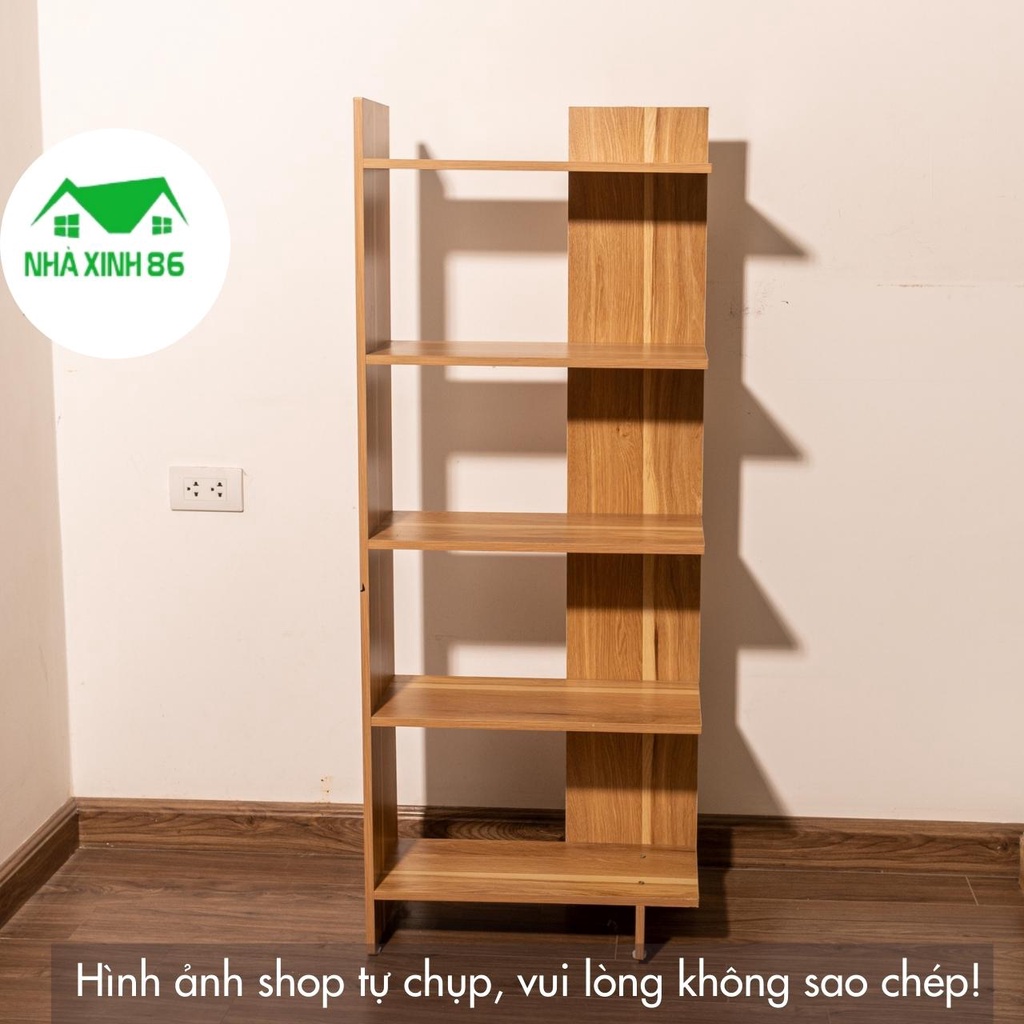 Kệ Góc Tường 5 Tầng Gỗ - Giá Sách Phòng Làm Việc 1997store_vn , KT 80 x 45 x 25 cm - Chất Lượng Tốt - Bảo Hành 12 Tháng