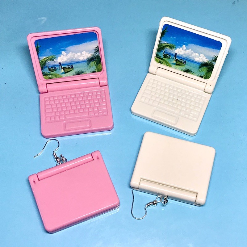 Khuyên tai hình laptop độc đáo
