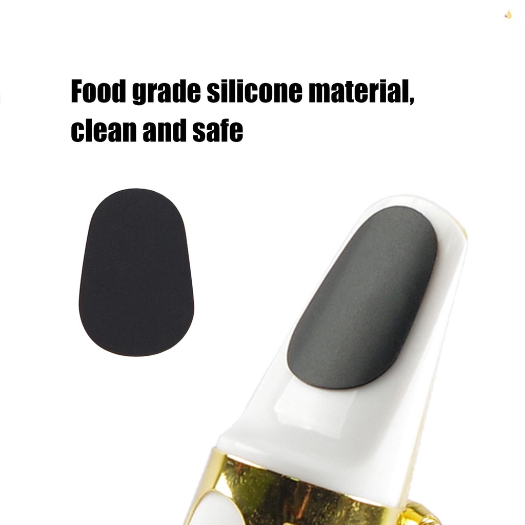 Set 10 Miếng Đệm Miệng Kèn Saxophone Bằng Silicone Dày 0.5mm