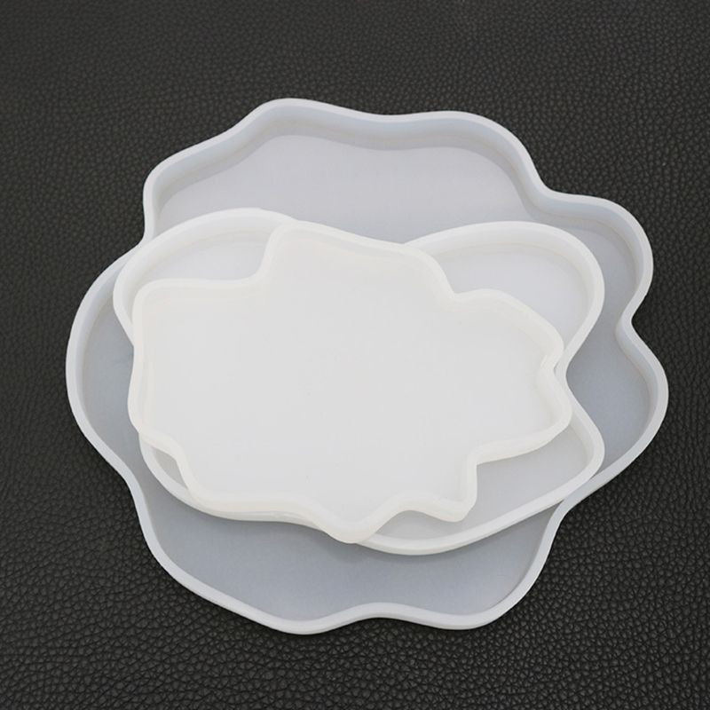 Khuôn làm đế lót ly bằng resin epoxy UV thiết kế độc đáo DIY