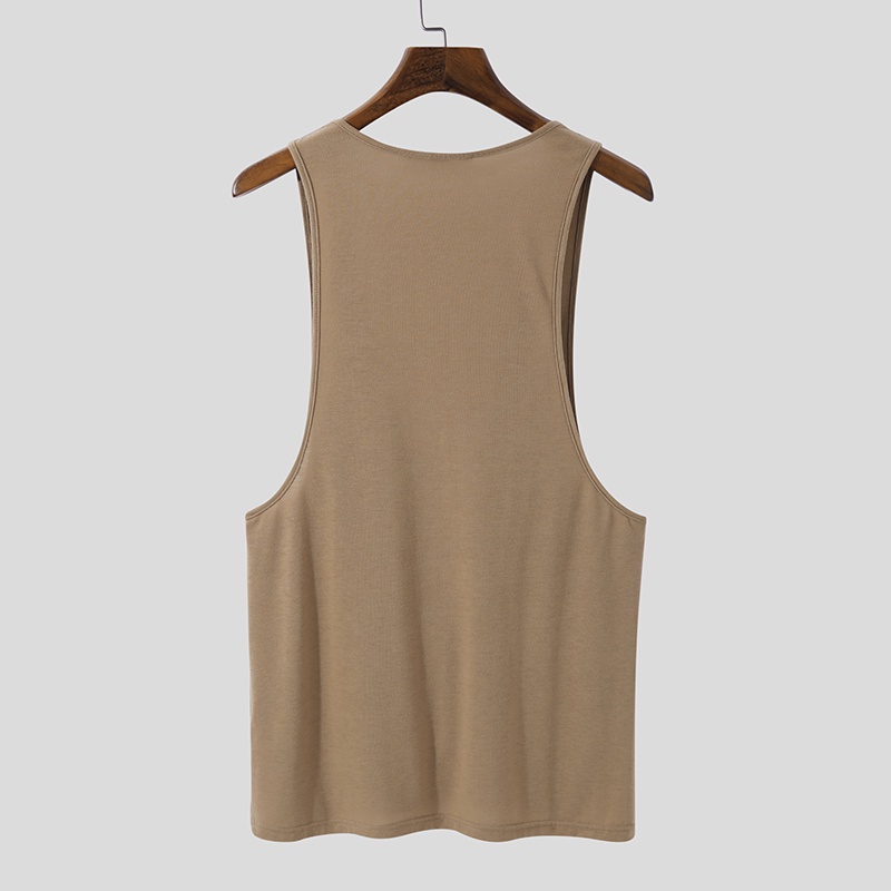 Áo Tank Top Sát Nách Cổ Chữ V Thời Trang Cho Nam
