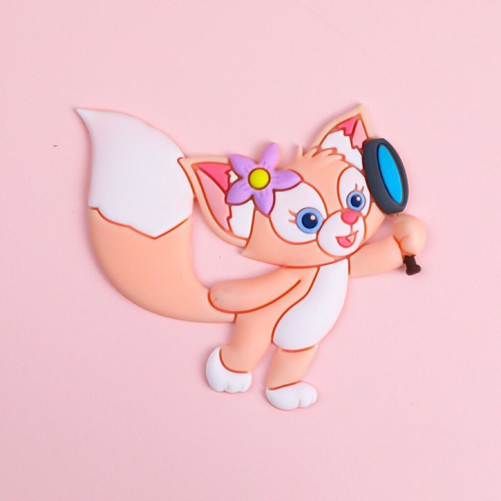 [SIÊU RẺ❤️] – Que cắm Silicon Em bé Cáo - Trang trí bánh sinh nhật bánh kem