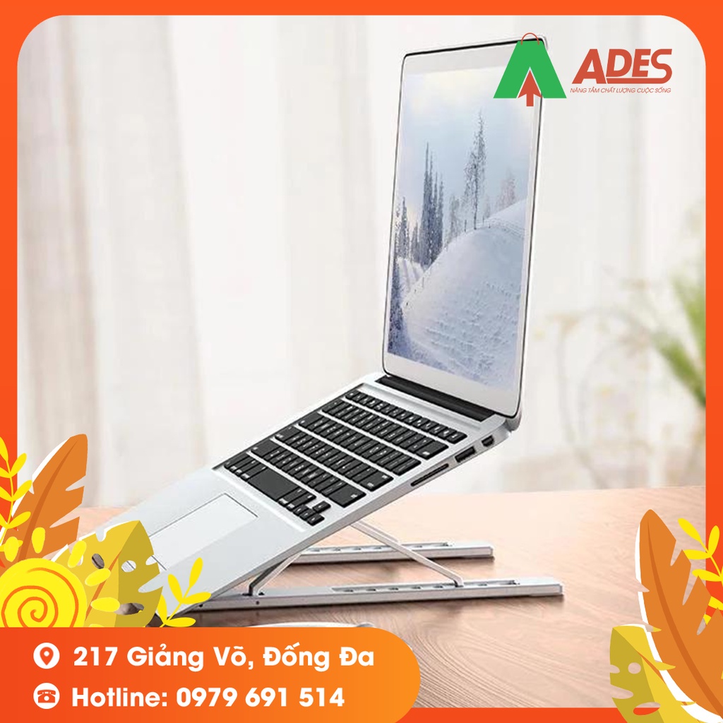 [Mã 154ELSALE2 giảm 7% đơn 300K] Macbook Stand Kim Loại 100% Gấp Gọn Thế hệ X6 - Hàng Chính Hãng