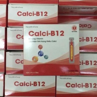 Calci B12 bổ sung Vitamin cải thiện tình trạng thiếu canxi hiệu quả