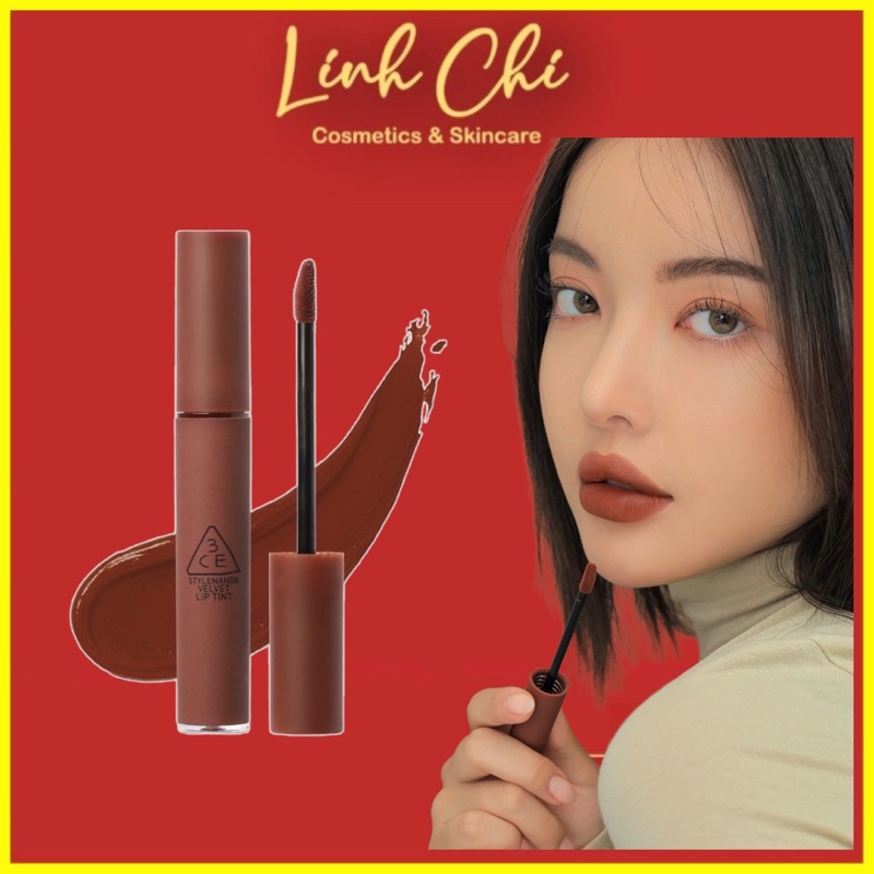 Son Kem Lì 3CE Bitter Hour Phiên Bản Velvet Lip Tint 4g Hàn Quốc