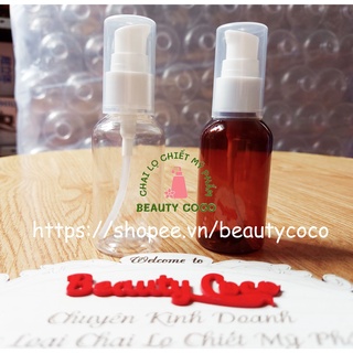 Chai Ấn Xịt Giọt Phun Sương Nắp Bật 70ml