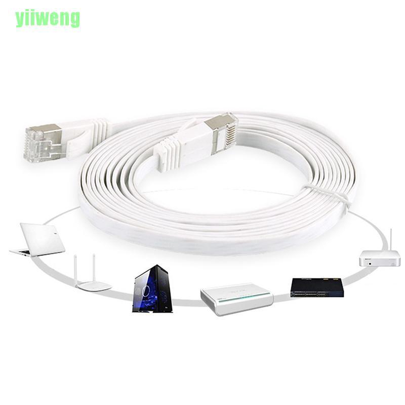 Cáp Kết Nối Mạng Lan Rj45 Lan Chất Lượng Cao 1m - 5m Cat6 1000mbps