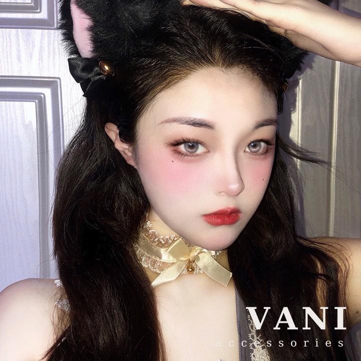 Choker Ren Nơ Đính Chuông Nhỏ - Vani Store [TS000575]