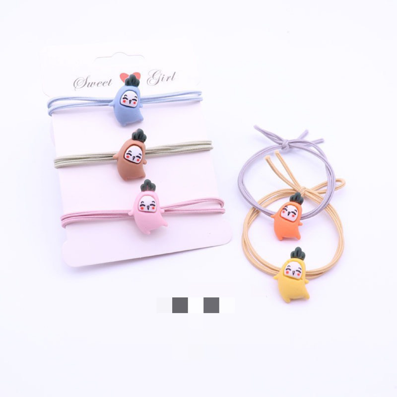 Dây buộc tóc, thun cột tóc hoạt hình ngộ nghĩnh dễ thương cho bé gái Dương Kids