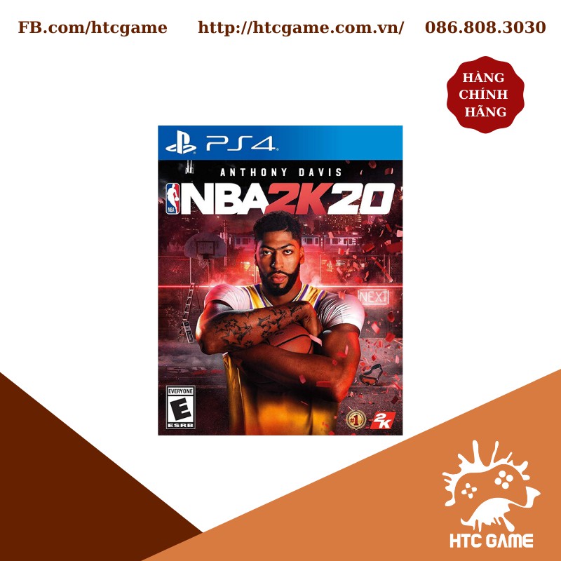 Đĩa Game NBA 2K20 dành cho máy PS4