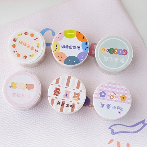 Băng dính Washi Tape 1.5cm*2m - Băng Dính Giấy Dán Trang Trí Sổ Sách Văn Phòng Phẩm Siêu Dễ Thương DUASHOP