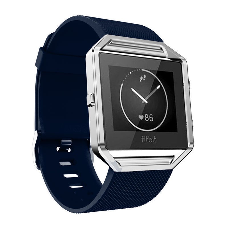Bộ dây đeo thay thế bằng silicon cho đồng hồ thông minh Fitbit Blaze