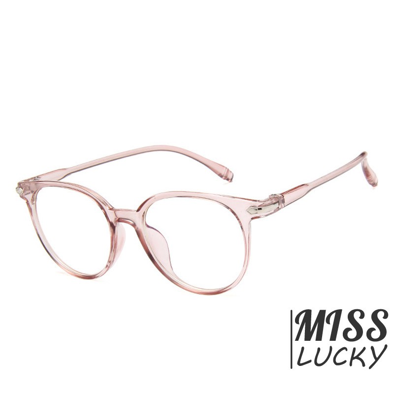 Mắt kính giả cận phong cách vintage thời trang cho nữ